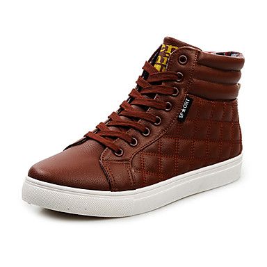 Men's Flat Heel Comfort Fashion Sneakers with Lace-up Shoes(More Colors) - USD $...