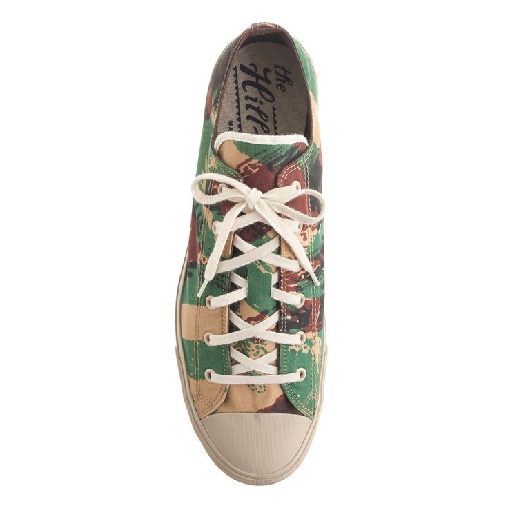 The Hill-side® French lizard camo sneakers : sneakers | J.Crew