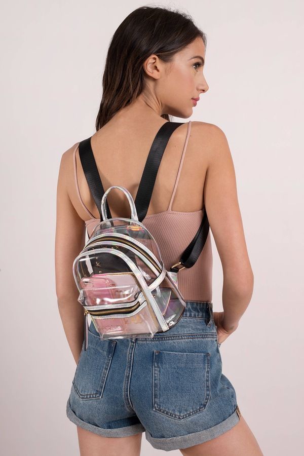 Holly Transparent Mini Backpack