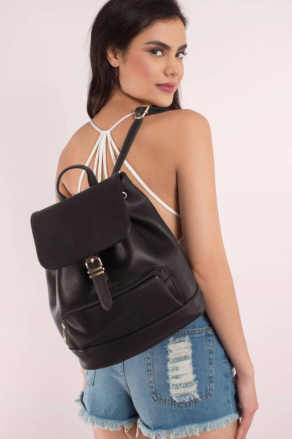 Jessie Faux Leather Backpack