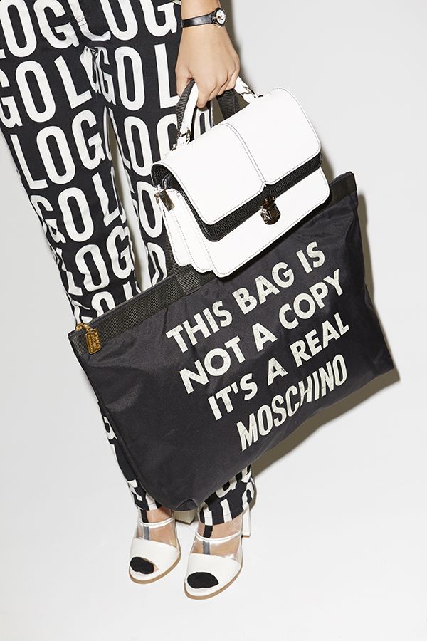 Moschino Not A Copy Tote