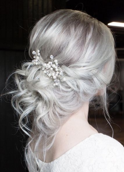 Featured Hairstyle: Hair and Makeup by Steph (Stephanie Brinkerhoff); www.hair...