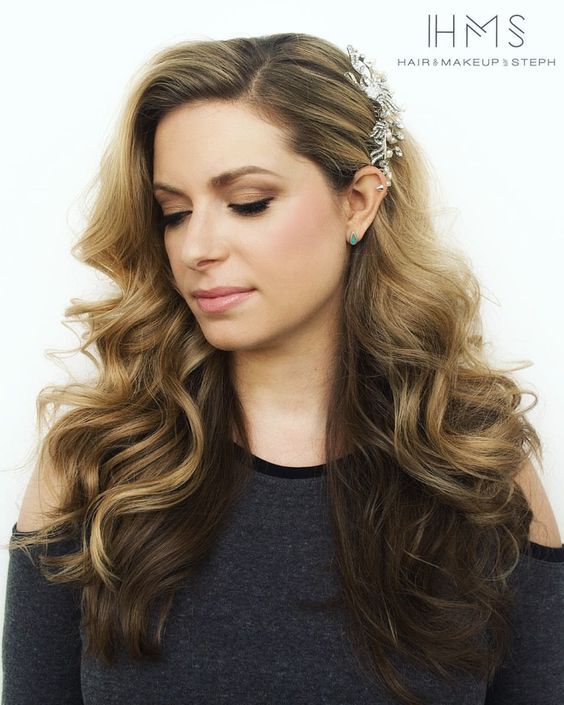 Featured Hairstyle: Hair and Makeup by Steph (Stephanie Brinkerhoff);Â www.hai...