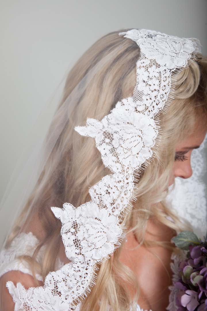 Wedding Hairstyle Inspiration - Veil: Blanca Veils