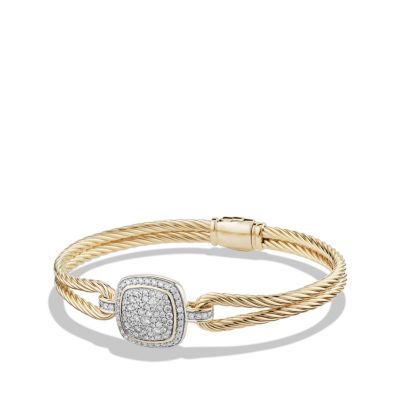 Albion Bracelet with Diamonds in 18K Gold