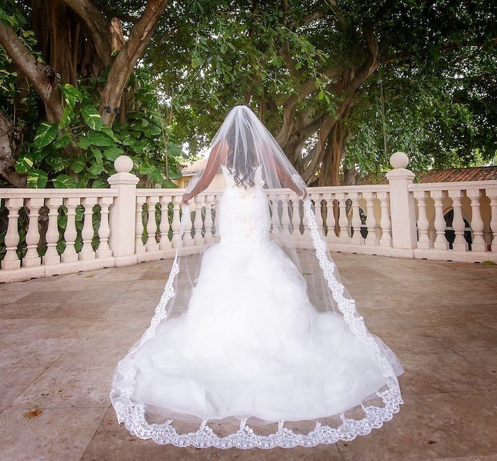 Featured Veil: Blanca Veils; Wedding veil idea