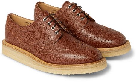 $560, Crepe Sole Leather Brogues by Mark McNairy. Sold by MR PORTER. Click for m...