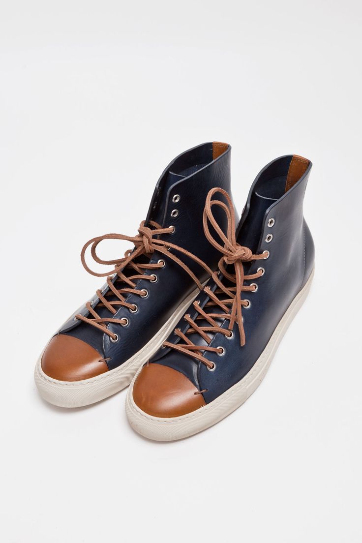 Buttero - Tanino High Leather Navy