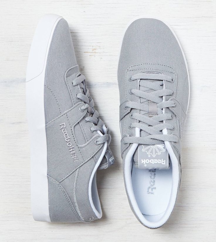 Grey Reebok Workout Low Clean FVS Sneaker