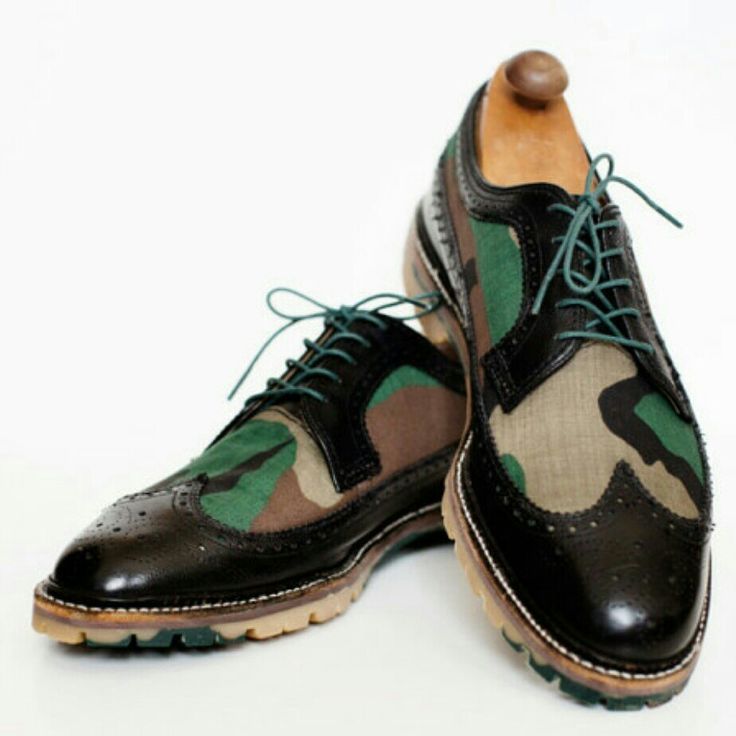My first pair of custom shoes ordered today. 4-5 weeks before the camo wingtips ...