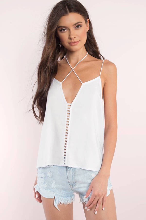 Kaylyn Cross Front Cami Top