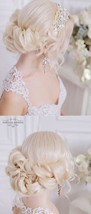 Featured Hairstyle: Websalon Wedding, Anna Komarova; www.websalon.su; Featured P...
