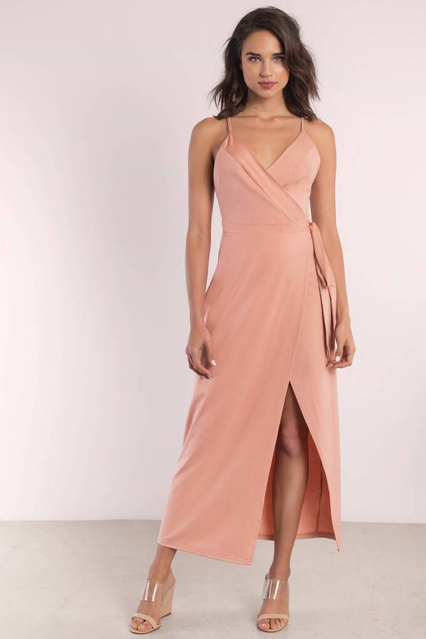 Wyldr Wrap Over Me Maxi Dress