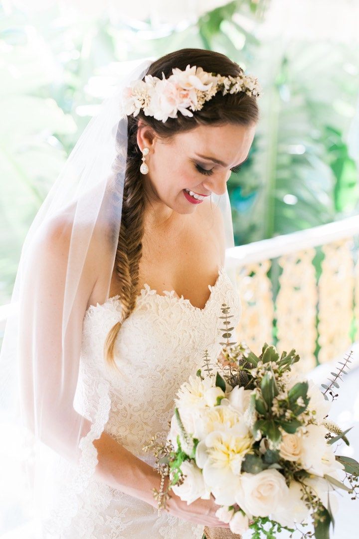 Featured Photographer: Shea Christine Photography; wedding hairstyle idea, click...