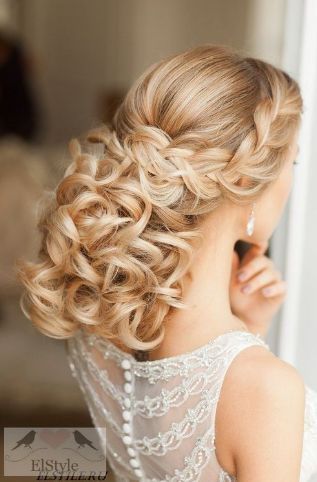 Featured Hairstyle: Elstile; www.elstile.com/; Wedding hairstyle idea.