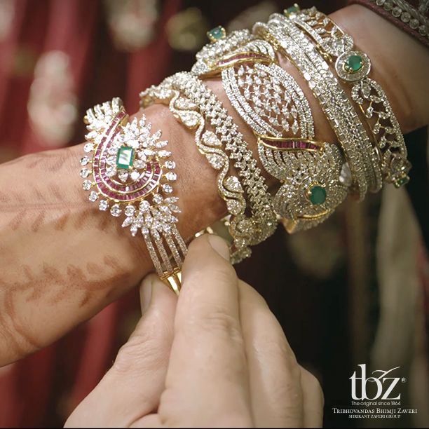 What was your most precious #wedding #gift? #WeddingsbyTBZ #Gold #Diamond #TBZ #...