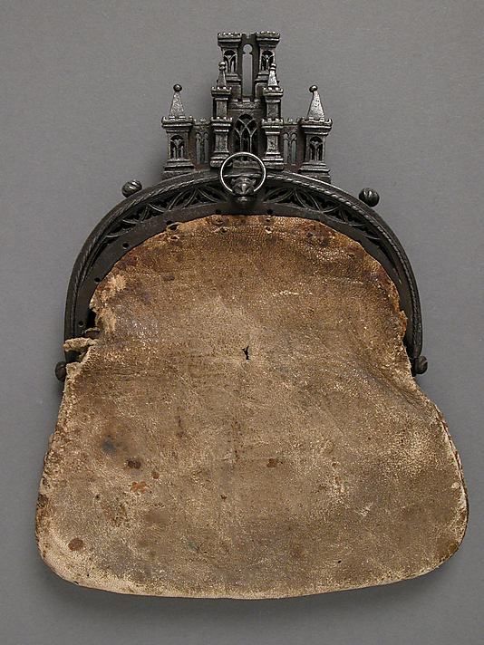 Castle Framed Purse, circa 15th or 16th century-Renaissance purse dating back to...