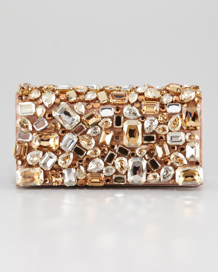 Prada Jeweled Clutch Bag - Neiman Marcus