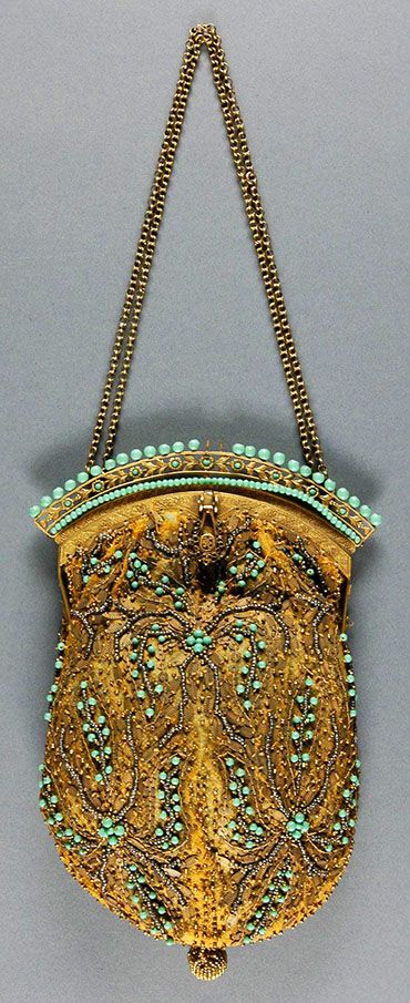 Woman's Bag E. Gauther. Made in Paris, France, Europe Date: Early 20th centu...