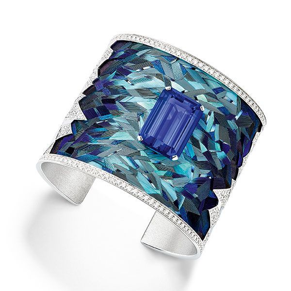 Pretty Fly! Piaget’s Sunlight Escape Feather Cuff