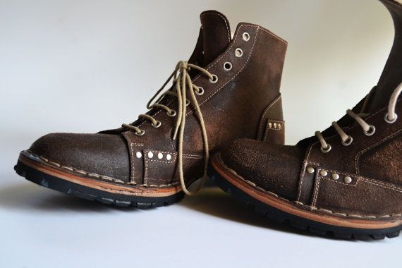 Leather Men Ankle Boots