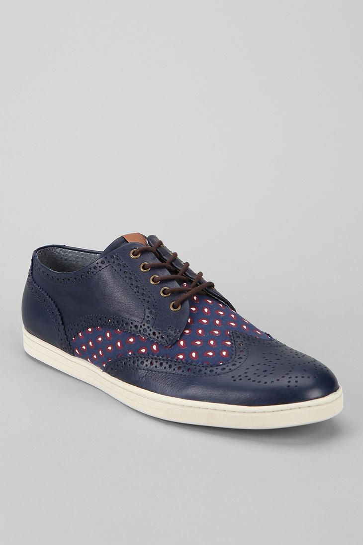 Updated wing tip oxford from Fred Perry. #urbanoutfitters