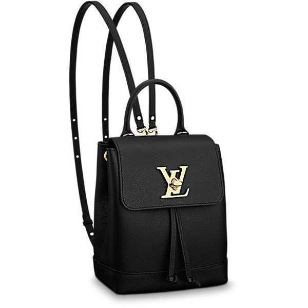 LOUIS VUITTON Lockme Backpack Mini (544.375 HUF) ❤️ liked on Polyvore featur...