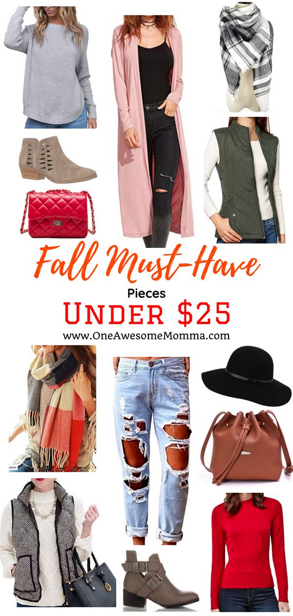 Fall Must-Haves Under $25