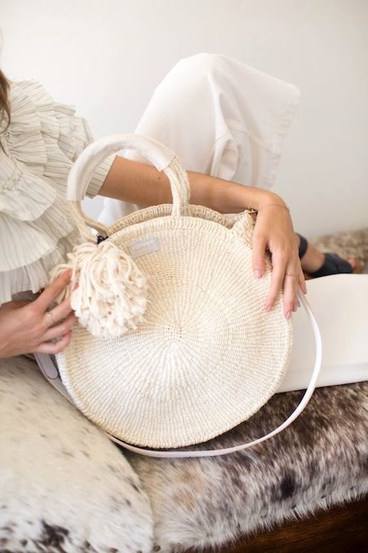 This Woven Circle Bag Is Way Too Cool (Le Fashion)