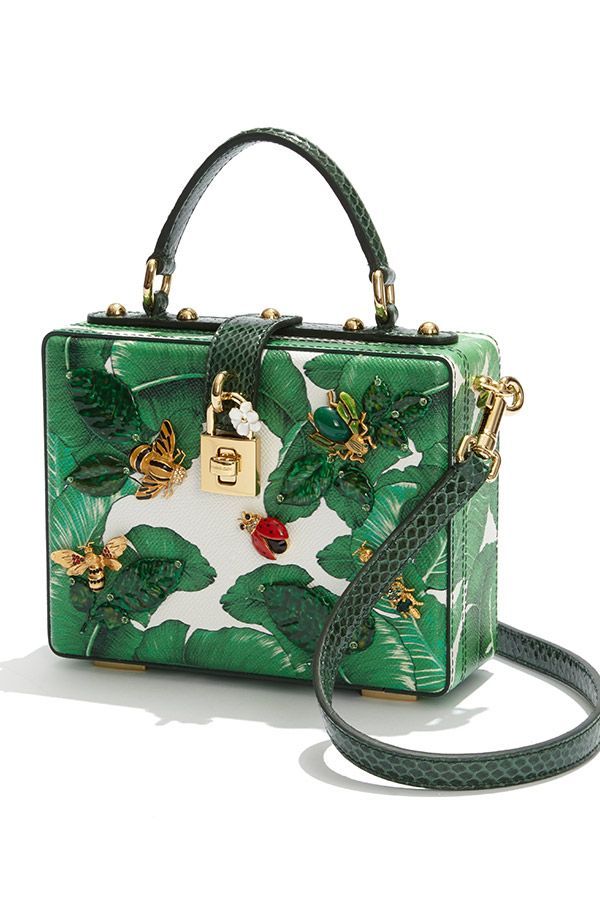 A tropical delight awaits you in the form of  #DolceAndGabbana's banana-leaf pat...