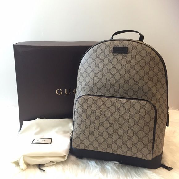 Coffee Gucci backpack Brand new Gucci backpack. Authentic . Retails for $1,250 +...