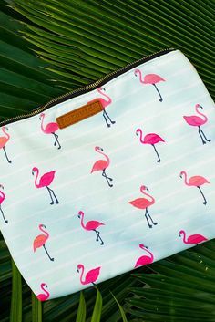 Flamingos Clutch | Pura Vida Bracelets