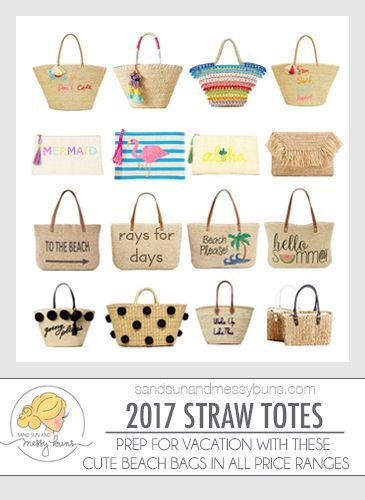 The Perfect Straw Totes for Summer Vacations