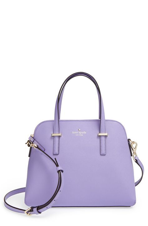 This lavender Kate Spade satchel is too cute!
