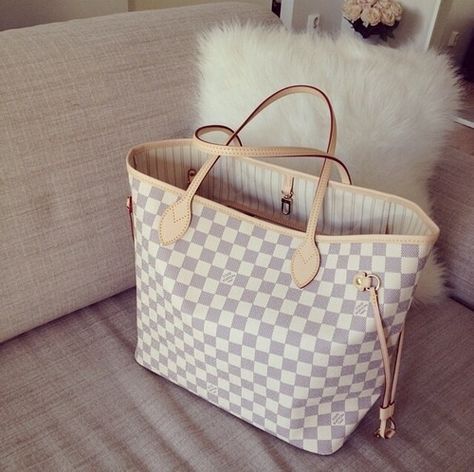 White Louis Vuitton Bag                                                         ...