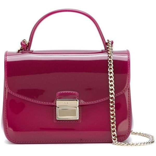 Furla mini 'Candy' tote ($185) ❤️ liked on Polyvore featuring bags, handbags...