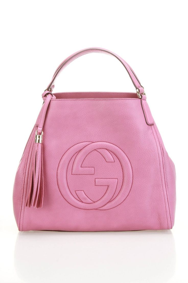 Gucci Soho Shoulder Bag In Freesia Rose.