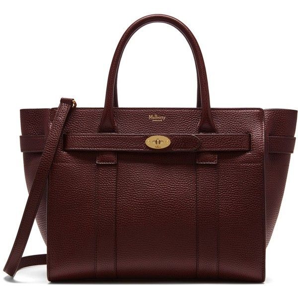 Mulberry Small Zipped Bayswater (1 595 AUD) ❤️ liked on Polyvore featuring b...