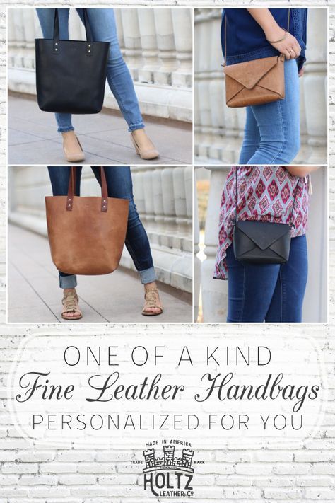 These beautiful handbags are handmade of fine leather. They are available in bro...