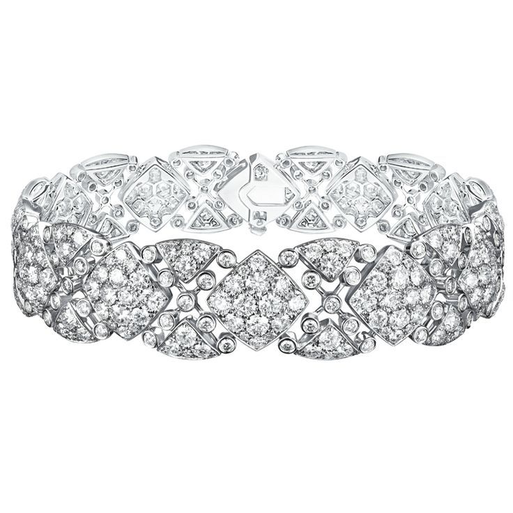 Best Diamond Bracelets : “Signature Surpiquée” #Bracelet from #SignatureDeChanel - #Chanel - #FineJe