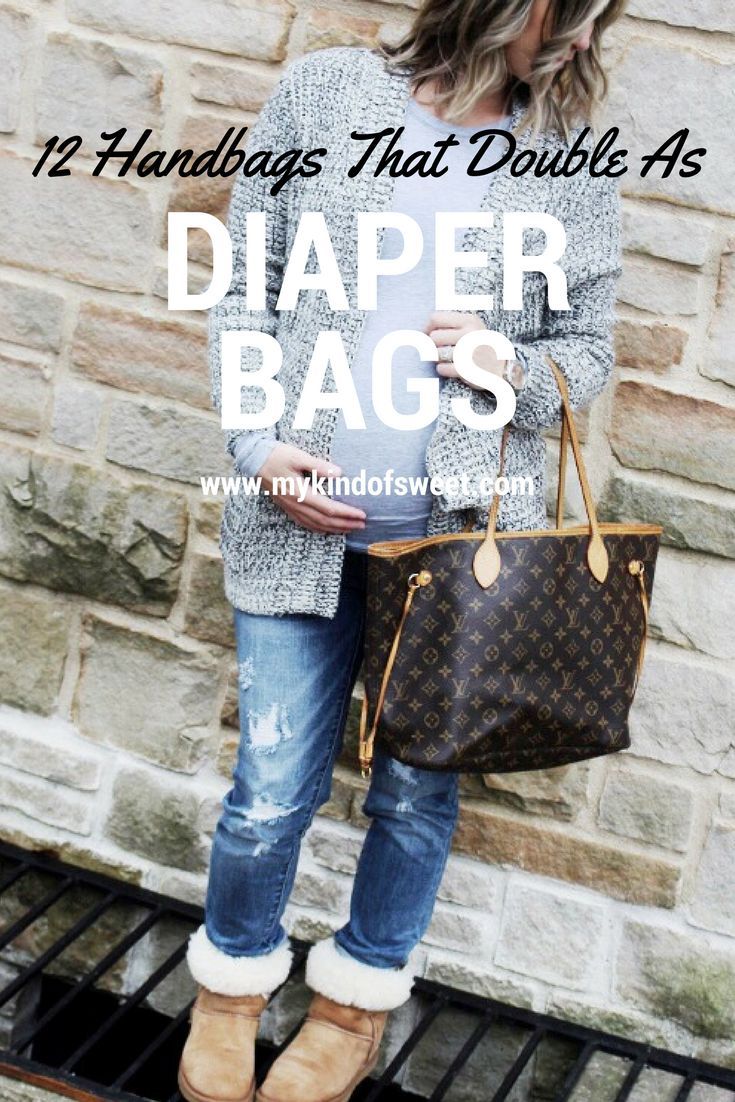 12 (Stylish) Handbags That Double As Diaper Bags