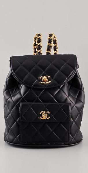 How does this fab Fashion House make school look chic? - Chanel Backpack.