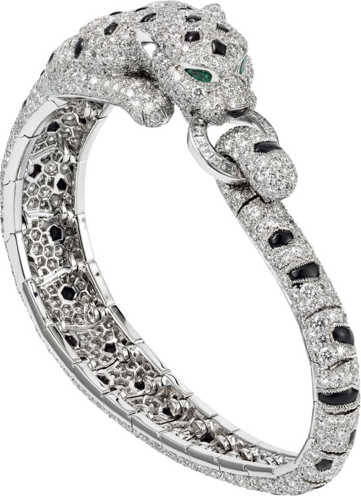 CARTIER. Bracelet - platinum, 981 brilliant-cut diamonds totaling 12.70 carats, ...