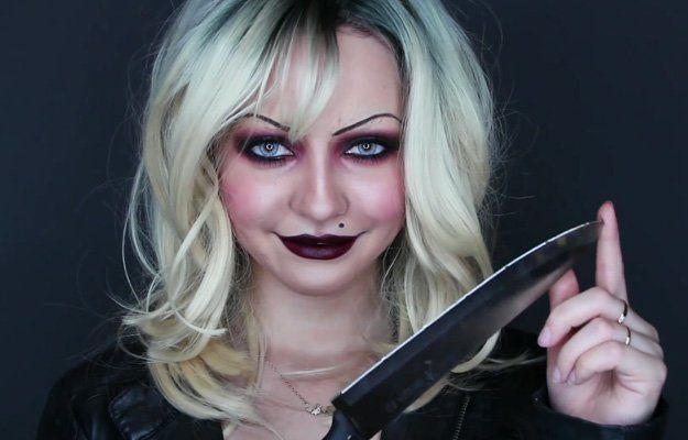 Tiffany (Bride of Chuck) | 15 DIY Movie-Inspired Makeup Inspirations for Hallowe...