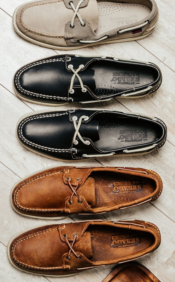 Prepped and ready for summer 2015 with a classic pair of Sebago boat shoes.