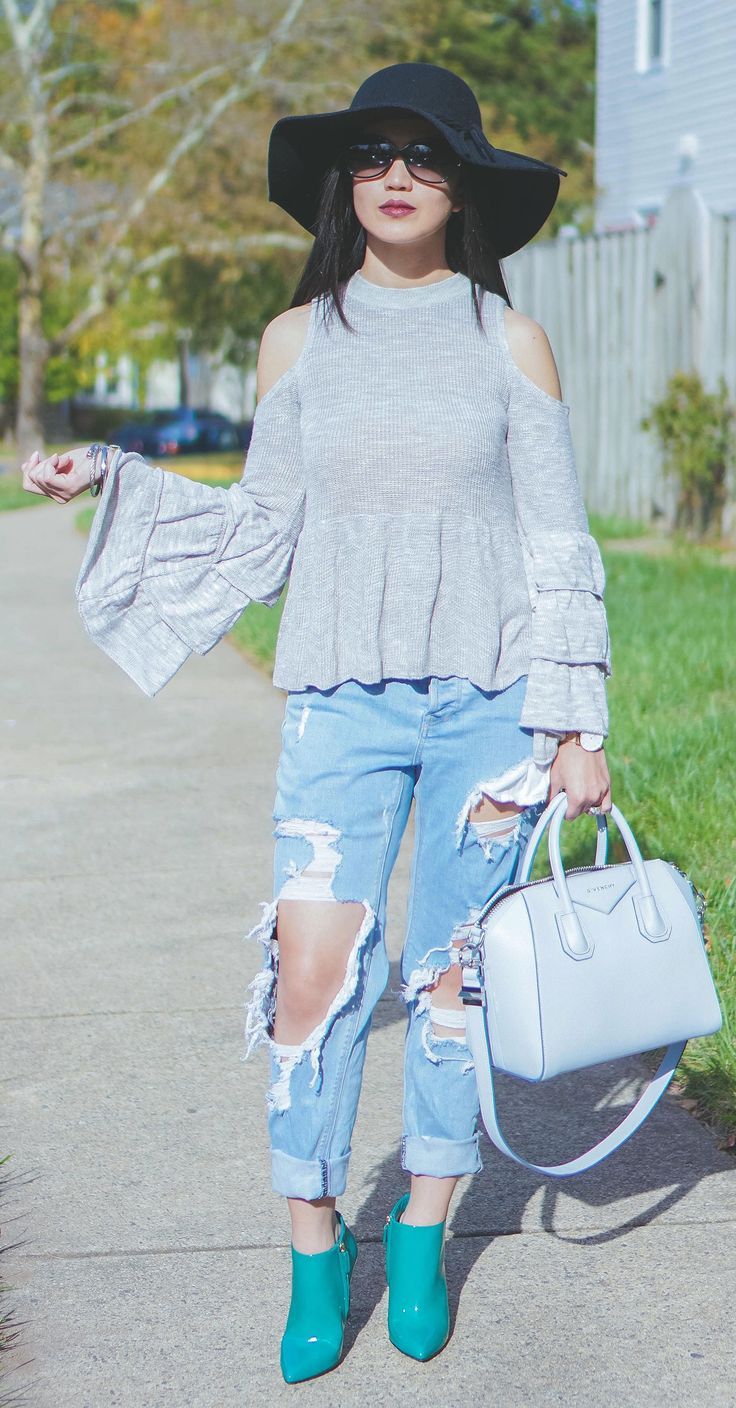 How To Wear The Cold Shoulder Trend In Fall