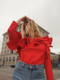 My Favorite Ruffled Tops For Pre-Summer