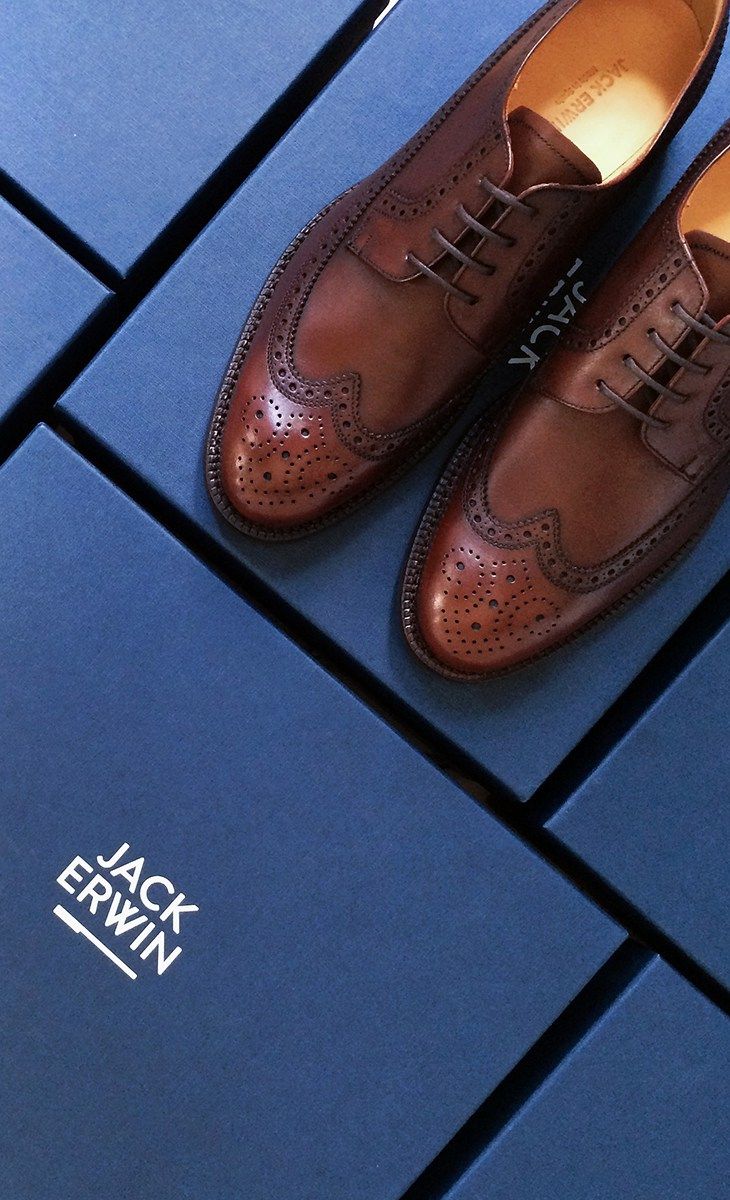Dashing and dead serious, The Hubert long-wing blucher doesn’t play games. He...