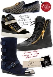 Giuseppe Zanotti's Fall Winter 2013 Mens Shoes