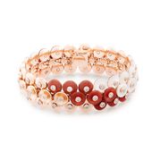 VAN CLEEF & ARPELS Bouton d'or™ Collection Bracelet - pink gold, white mother-...
